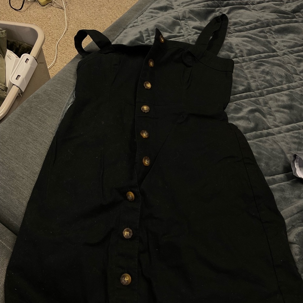 Hollister black girls dress xs